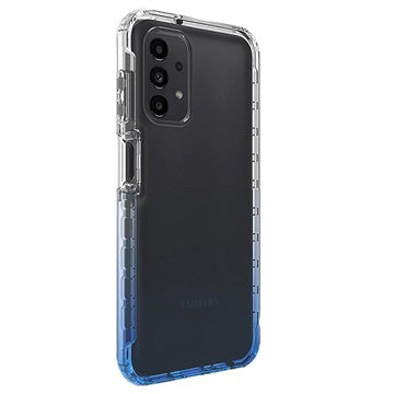 Gradient Series Samsung Galaxy A13 Hybrid Cover - Blå