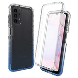 Gradient Series Samsung Galaxy A13 Hybrid Cover - Blå