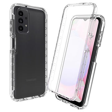 Gradient Series Samsung Galaxy A13 Hybrid Cover - Gennemsigtig