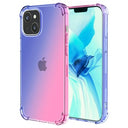 Gradient Stødtæt iPhone 14 Plus TPU Cover - Blå / Pink