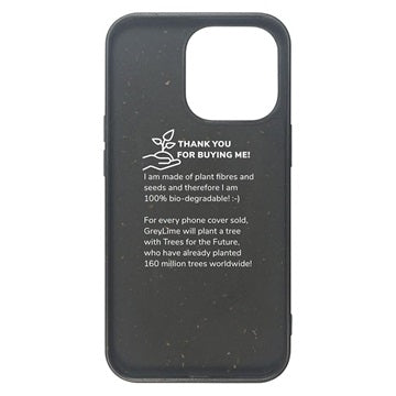 GreyLime Miljøvenligt iPhone 13 Pro Cover - Sort
