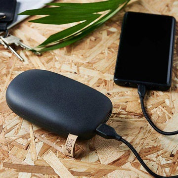 GreyLime Power Stone II Powerbank - 10400mAh, 18W - Sort