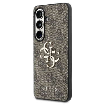 Samsung Galaxy S26 Guess 4G Big Metal Logo Hybrid Cover (Open Box - Bulk) - Brun