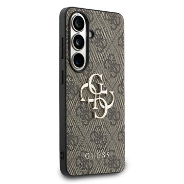 Samsung Galaxy S26 Guess 4G Big Metal Logo Hybrid Cover (Open Box - Bulk) - Brun