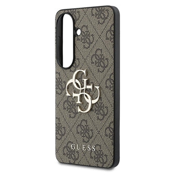 Samsung Galaxy S26 Guess 4G Big Metal Logo Hybrid Cover (Open Box - Bulk) - Brun