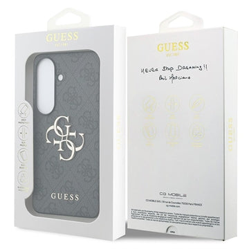 Samsung Galaxy S26+ Guess 4G Big Metal Logo Hybrid Cover - Sort