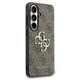 Samsung Galaxy S26+ Guess 4G Big Metal Logo Hybrid Cover - Brun