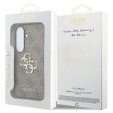 Samsung Galaxy S26+ Guess 4G Big Metal Logo Hybrid Cover - Brun