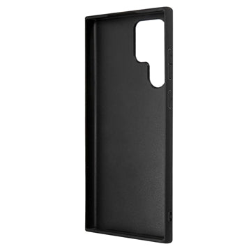 Guess 4G Big Metal Logo Samsung Galaxy S23 Ultra 5G Hybrid Cover - Brun