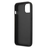 Guess 4G Big Metal Logo iPhone 14 Hybrid Cover - Sort
