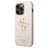 Guess 4G Big Metal Logo iPhone 14 Pro Max Hybrid Cover - Pink