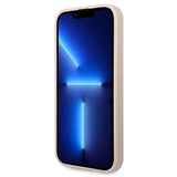 Guess 4G Big Metal Logo iPhone 14 Pro Max Hybrid Cover - Pink