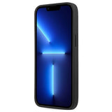 Guess 4G Big Metal Logo iPhone 14 Pro Hybrid Cover - Grå