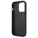iPhone 15 Pro Max Guess 4G Big Metal Logo Hybrid Cover - Grå