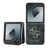 Samsung Galaxy Z Flip6/Z Flip7 FE Guess 4G Big Metal Logo Hybrid Cover - Sort