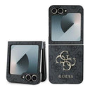Samsung Galaxy Z Flip6/Z Flip7 FE Guess 4G Big Metal Logo Hybrid Cover - Sort