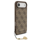 iPhone Air Guess 4G Charm Hybrid Cover - MagSafe-kompatibel - Brun
