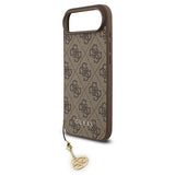 iPhone Air Guess 4G Charm Hybrid Cover - MagSafe-kompatibel - Brun