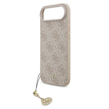 iPhone Air Guess 4G Charm Hybrid Cover - MagSafe-kompatibel - Pink