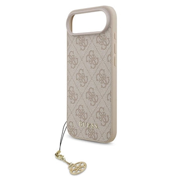 iPhone Air Guess 4G Charm Hybrid Cover - MagSafe-kompatibel - Pink