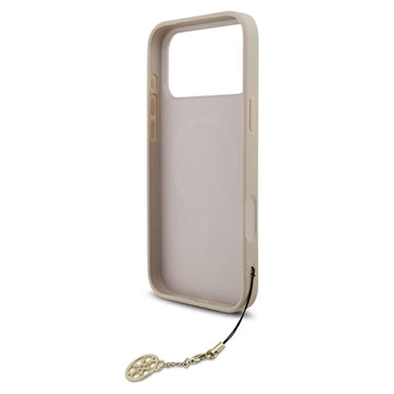 iPhone 17 Pro Max Guess 4G Charm Hybrid Cover - MagSafe-kompatibel - Pink