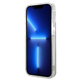 Guess 4G Edition Bundle Pack iPhone 14 Pro Max Cover & Trådløs Oplader - Brun