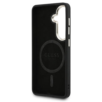 Samsung Galaxy S26+ Guess 4G Gold Frame Cover - MagSafe-kompatibelt - Sort