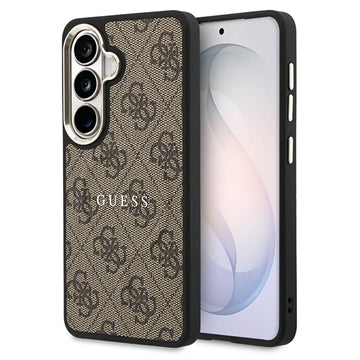 Samsung Galaxy S26+ Guess 4G Gold Frame Cover - MagSafe-kompatibelt - Brun