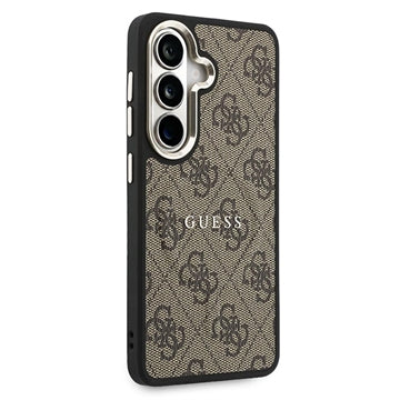 Samsung Galaxy S26+ Guess 4G Gold Frame Cover - MagSafe-kompatibelt - Brun