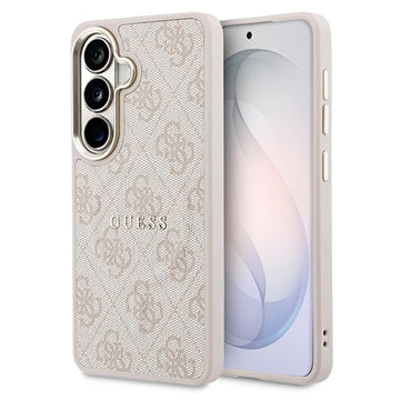 Samsung Galaxy S26+ Guess 4G Gold Frame Cover - MagSafe-kompatibelt - lyserødt