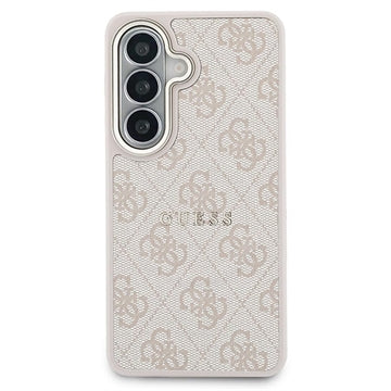 Samsung Galaxy S26+ Guess 4G Gold Frame Cover - MagSafe-kompatibelt - lyserødt