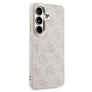 Samsung Galaxy S26+ Guess 4G Gold Frame Cover - MagSafe-kompatibelt - lyserødt