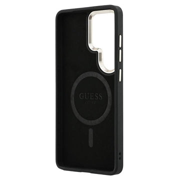 Samsung Galaxy S26 Ultra Guess 4G Gold Frame Cover - MagSafe-kompatibelt - Brun