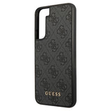 Guess 4G Metal Gold Logo Samsung Galaxy S23 5G Hybrid Cover - Grå