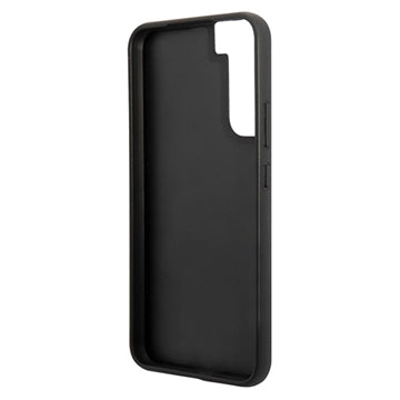 Guess 4G Metal Gold Logo Samsung Galaxy S23 5G Hybrid Cover - Grå