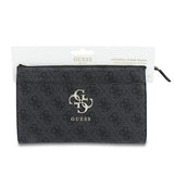 Guess 4G Metal Logo Universal telefonetui med skulderrem - Sort