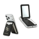 Guess 4G spejl magnetisk kortholder med stativfunktion - Sort