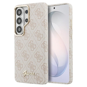 Samsung Galaxy S26 Ultra Guess 4G Script Metal Logo magnetisk cover - Pink