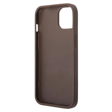 Guess 4G Stripe iPhone 14 Hybrid Cover - Brun