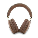 Guess 4G Bluetooth-hovedtelefoner med trekantlogo - Brun