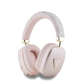 Guess 4G Bluetooth-hovedtelefoner med trekantlogo - Pink