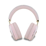 Guess 4G Bluetooth-hovedtelefoner med trekantlogo - Pink