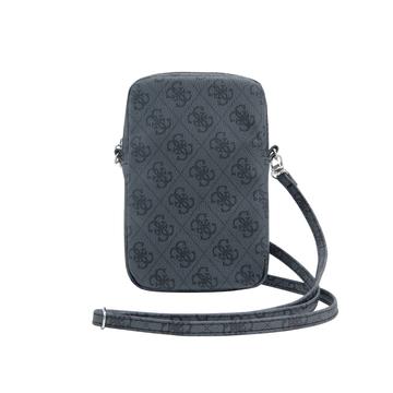 Guess 4G Triangle Logo Smartphone Skuldertaske - Sort