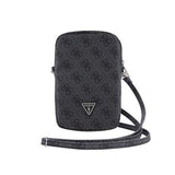 Guess 4G Triangle Logo Smartphone Skuldertaske - Sort