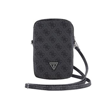 Guess 4G Triangle Logo Smartphone Skuldertaske - Sort