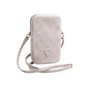 Guess 4G Triangle Logo Smartphone Skuldertaske - Pink