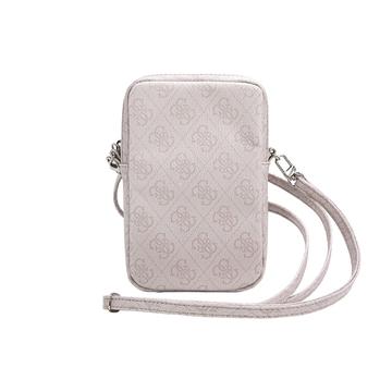 Guess 4G Triangle Logo Smartphone Skuldertaske - Pink