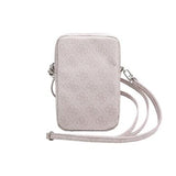 Guess 4G Triangle Logo Smartphone Skuldertaske - Pink