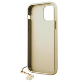Guess Charms Collection 4G iPhone 12/12 Pro Cover - Grå