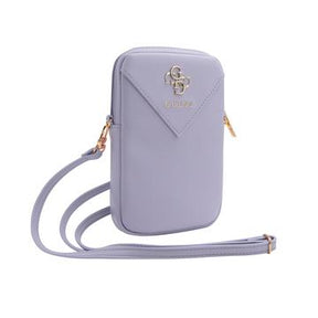 Guess Grained 4G metal-logo til smartphones - Lilla